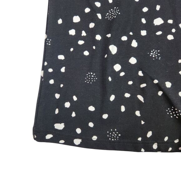 RATIA‎ Dress Womens Extra Small Black White Sleeveless A-Line Polka Dot Pattern - Picture 3 of 10
